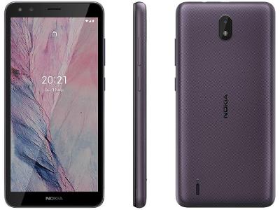 Smartphone Nokia C01 Plus 32GB Roxo 4G Octa-Core 1GB RAM Tela 5,45” Câm. 5MP + Câm. Selfie 5MP
