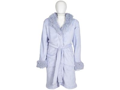 Roupão de Inverno Infantil Atlântica Kids Feminino de Microfibra Hortência