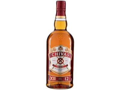 Whisky Blended  Escocês Chivas Regal 12 anos 1L