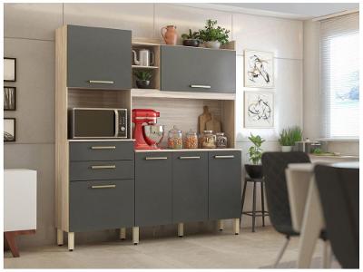Cozinha Compacta Demóbile Select com Balcão