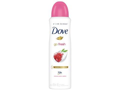 Desodorante Antitranspirante Aerossol Dove Go Fresh Feminino Romã e Verbena 150ml