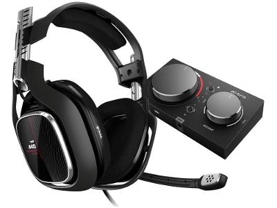 Headset Gamer Logitech Astro A40 + Mixamp Pro TR