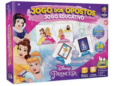Jogo dos Opostos Princesas Disney Mimo Toys
