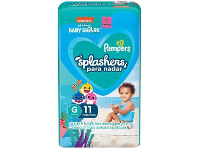Fralda para Piscina Descartável Pampers Splashers