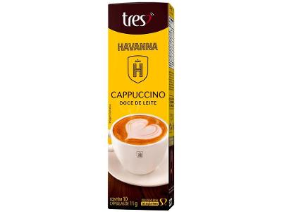 Cápsula Cappuccino Doce de Leite Havanna TRES