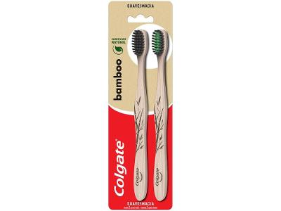 Escova de Dente Colgate Bamboo 2 Unidades