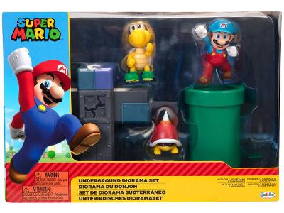 Boneco Super Mario 3 Unidades Candide