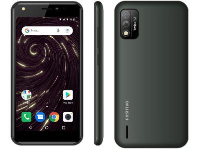 Smartphone Positivo Twist S509 32GB Cinza 4G Octa-Core 1GB RAM Tela 5” Câm. 8MP + Selfie 5MP