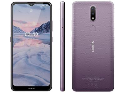Smartphone Nokia 2.4 64GB Roxo 4G Octa-Core 3GB RAM Tela 6,5” Câm. Dupla + Selfie 5MP