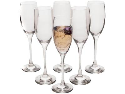 Jogo de Taças para Champanhe Vidro 190ml 6 Peças