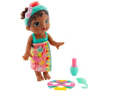 Boneca Baby Alive Dia de Princesa Negra 