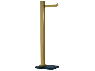 Porta Papel Higiênico Chão 1 Rolo Gold GO5076