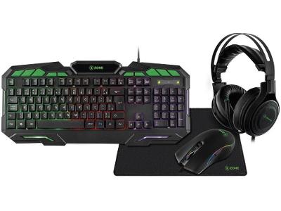 Kit Gamer Teclado Mouse Headset Mouse Pad