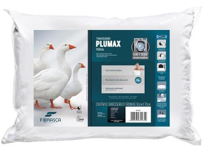 Travesseiro Plumax Sintéticas Fibrasca 50x70cm
