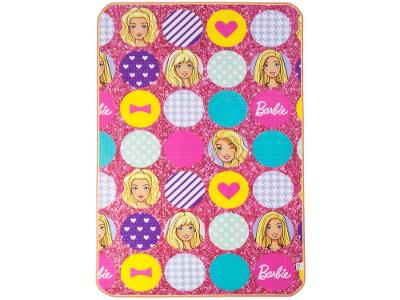 Tapete Infantil Barbie para Quarto Retangular