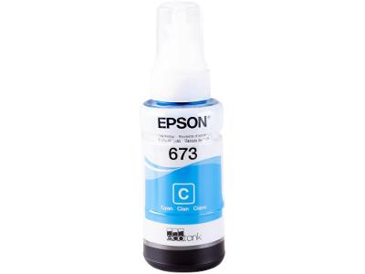 Garrafa de Tinta Epson Ciano T673220-AL Original Refil