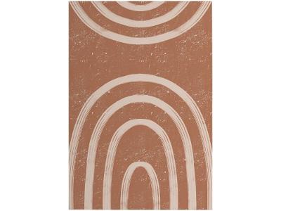 Placa Decorativa MDF Terracota Arco-Íris 20x29cm