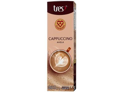 Cápsula Cappuccino Avelã TRES 3 Corações