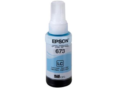 Garrafa de Tinta Epson T673520-AL Ciano Claro Original Refil