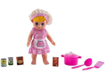 Boneca Mini Bee Hugs Chef com Acessórios