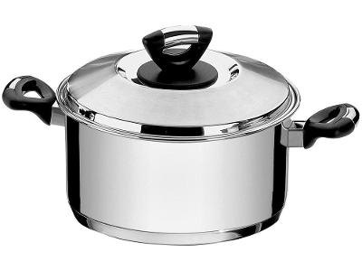 Caçarola Tramontina Inox 6,1L 24cm com Tampa  