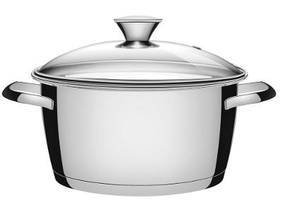 Caçarola Tramontina Inox Fundo Triplo com Tampa
