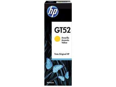 Garrafa de Tinta HP Amarelo GT52 Original