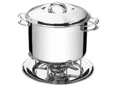 Rechaud Inox Tramontina Redondo 6,08L