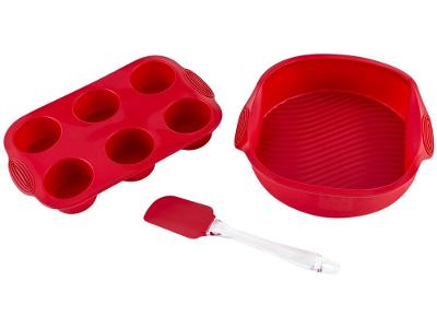 Jogo de Formas de Silicone Brinox Glacê 3 Peças
