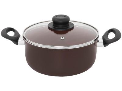 Caçarola Multiflon Antiaderente Terracota 4,2L 24cm 19224