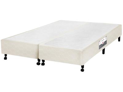 Box para Colchão King Size Castor Bipartido 27cm de Altura Poli
