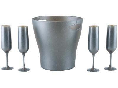Jogo de Taças para Espumante 160ml 5 Peças Coza
