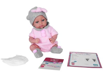 Boneca Boutique Dolls eborn Macacão Rosa