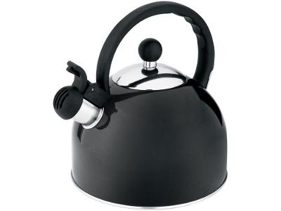 Chaleira Hércules Inox com Apito Preta 1,75L CH25-PS