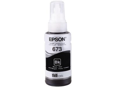 Garrafa de Tinta Epson T673120-AL Preto Original Refil