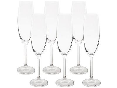 Jogo de Taças para Champanhe Cristal 220ml