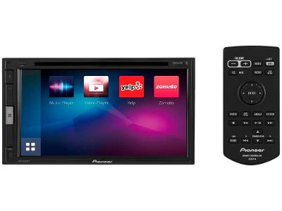 Multimídia Receiver Pioneer AVH-Z5280TV LCD 6,8” 2 Din Touch Resistiva Apple CarPlay e Android Auto