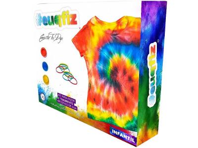 Kit Tie Dye com Camiseta Infantil euquefiz