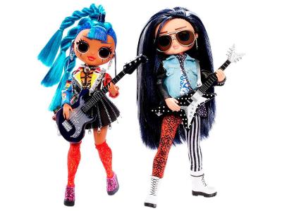 Bonecas LOL Surprise OMG Rocker Boy e Punk Grrrl