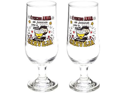 Jogo de Taças de Vidro 310ml 2 Peças