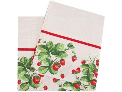 Toalha de Mesa Retangular Karsten Bege 140x210cm Amara