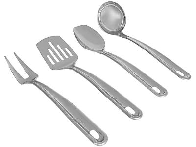 Jogo de Utensílios Tramontina Inox 4 Peças