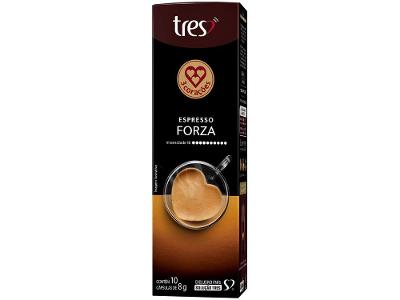 Cápsula de Café Espresso Forza TRES 3 Corações