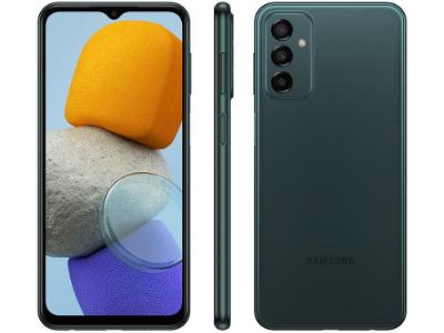 Smartphone Samsung Galaxy M23 128GB Verde 5G Octa-Core 6GB RAM 6,6” Câm. Tripla + Selfie 8MP