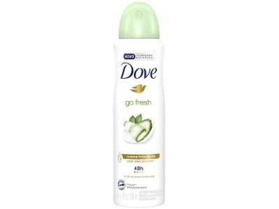 Desodorante Antitranspirante Aerossol Dove Go Fresh Pepino e Chá Verde 150ml