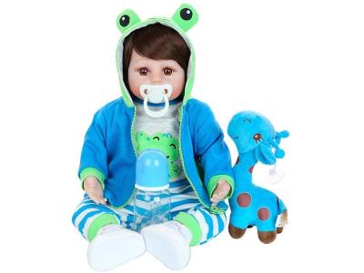 Bebê Reborn David Laura Baby 45cm com Acessórios