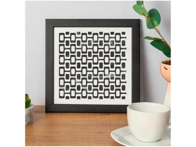 Quadro Decorativo Big Cities Copacabana 24x24cm