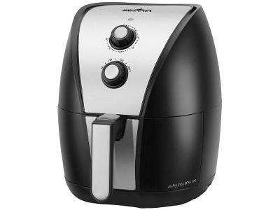 Fritadeira Elétrica sem Óleo/Air Fryer Britânia BFR11PI Preta 4,4L com Timer