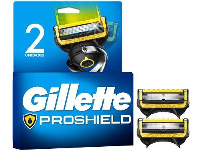 Lâmina de Barbear Gillette Fusion Proshield 2 Peças