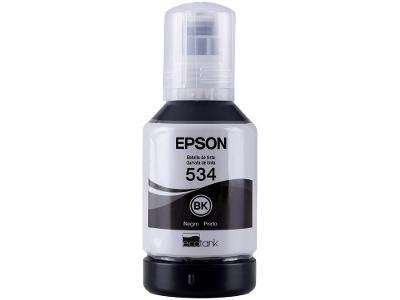 Garrafa de Tinta Epson EcoTank T534120 Preta Original
